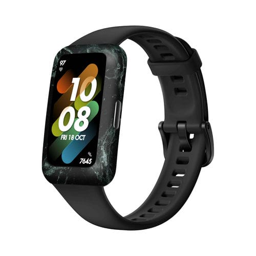 Huawei_Band 7_Graphite_Green_Marble_1